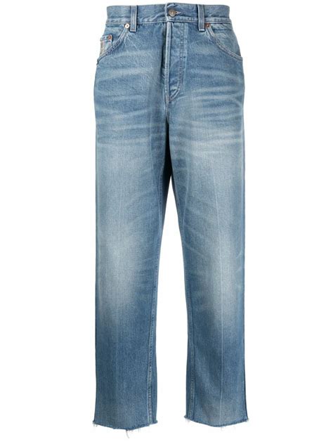 pantalone gucci seta|gucci denim jeans.